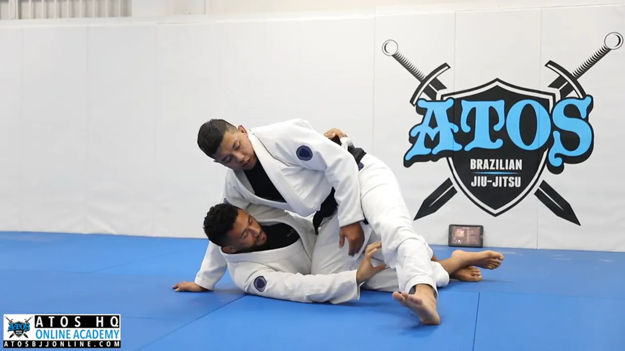 Countering Quarter Guard with Back Step to Mount or Knee Slice ...