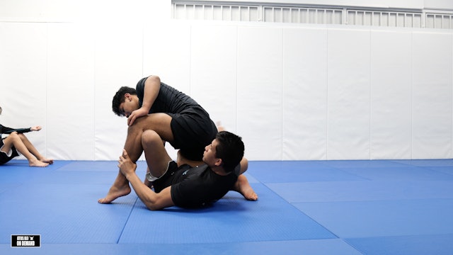 Back Take from Half Guard Position | Kids Class