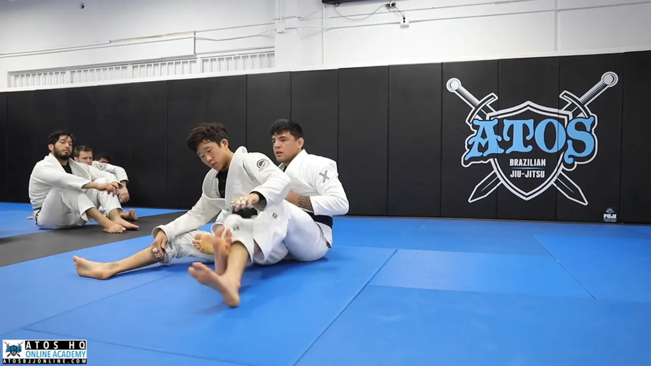Stack Guard Pass From Reverse DLR - Michael Liera Jr. - Atos BJJ OnDemand