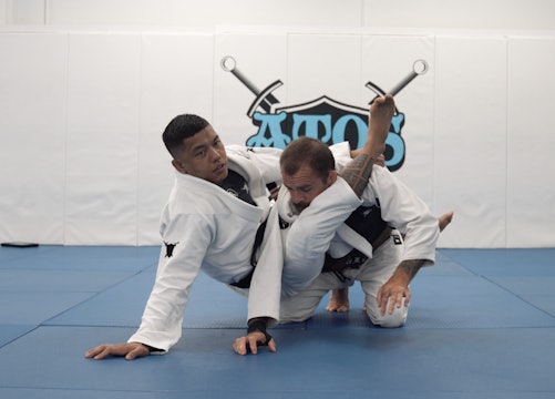 3 Submission Options With Over Hook Grip From Closed Guard