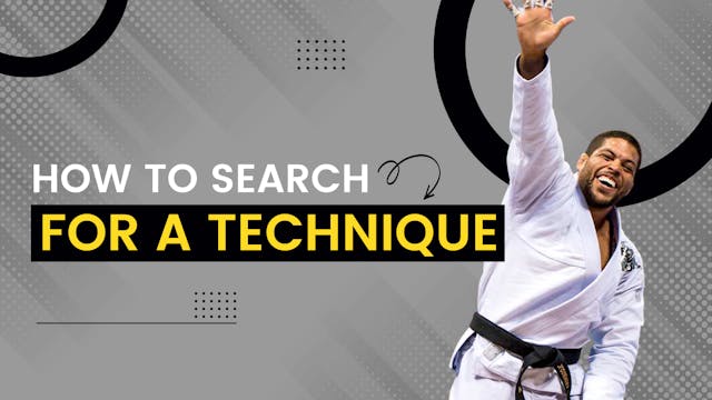 How to search for a technique
