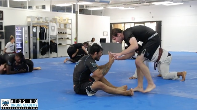 World Champion Lucas Barbosa Sparring Sesh During Comp Class