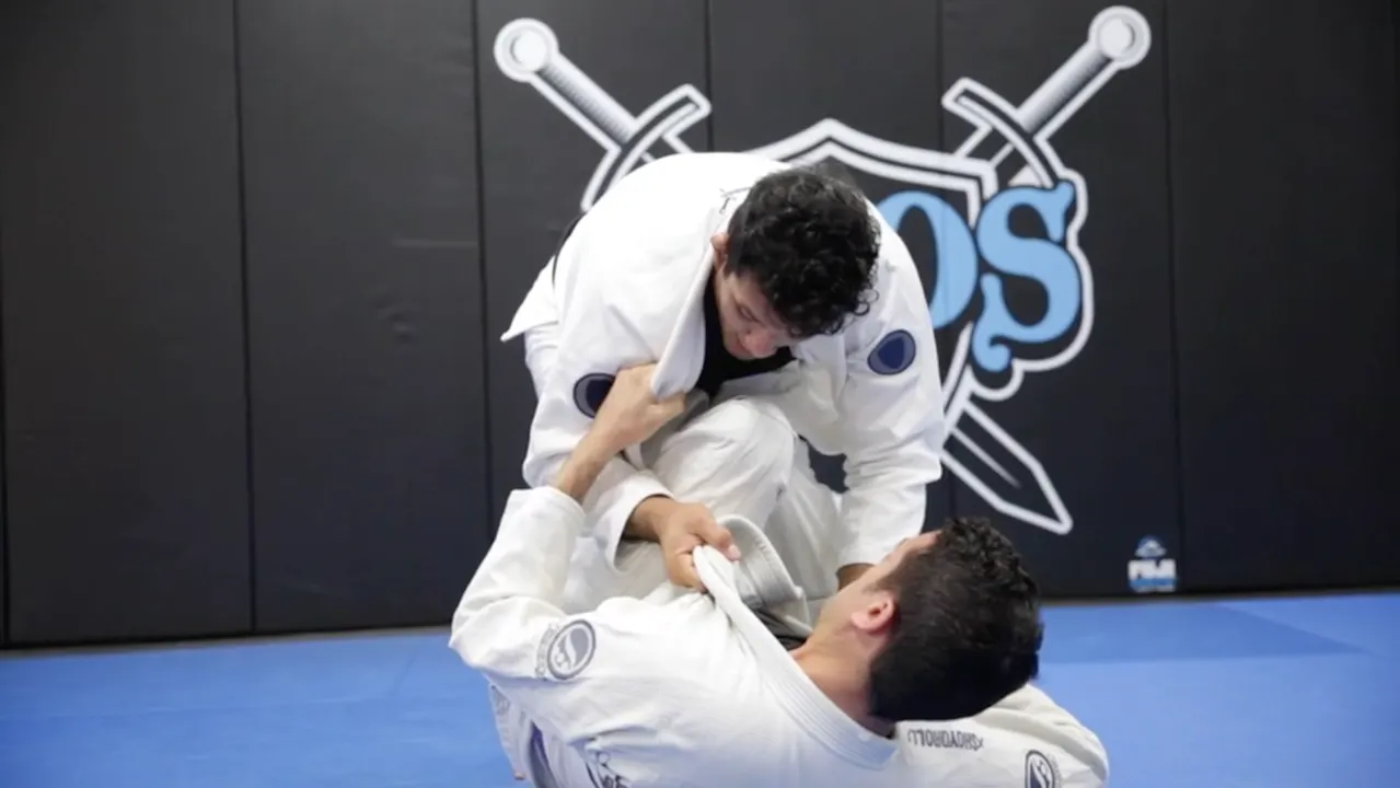 Side Smash Guard Pass from De La Riva - Lucas Barbosa - Atos BJJ OnDemand