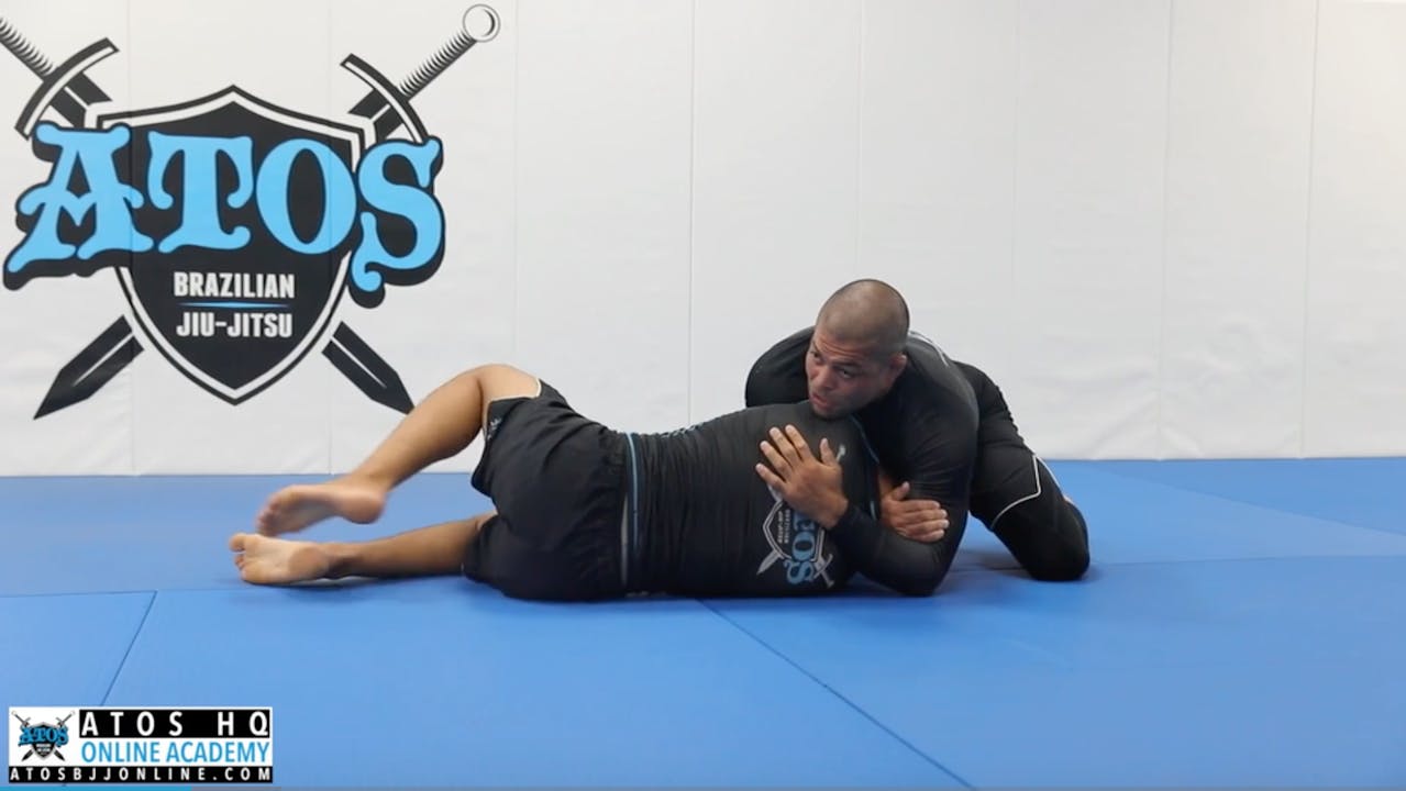 Darce From Single Leg and Body Lock Takedown Defense Andre Galvao Atos BJJ OnDemand