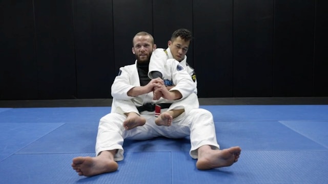 Basic Back Escape to Guard Recovery