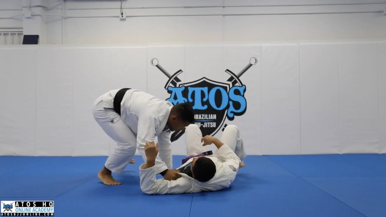 Guard Pull Counter Rolando Samson Atos BJJ OnDemand