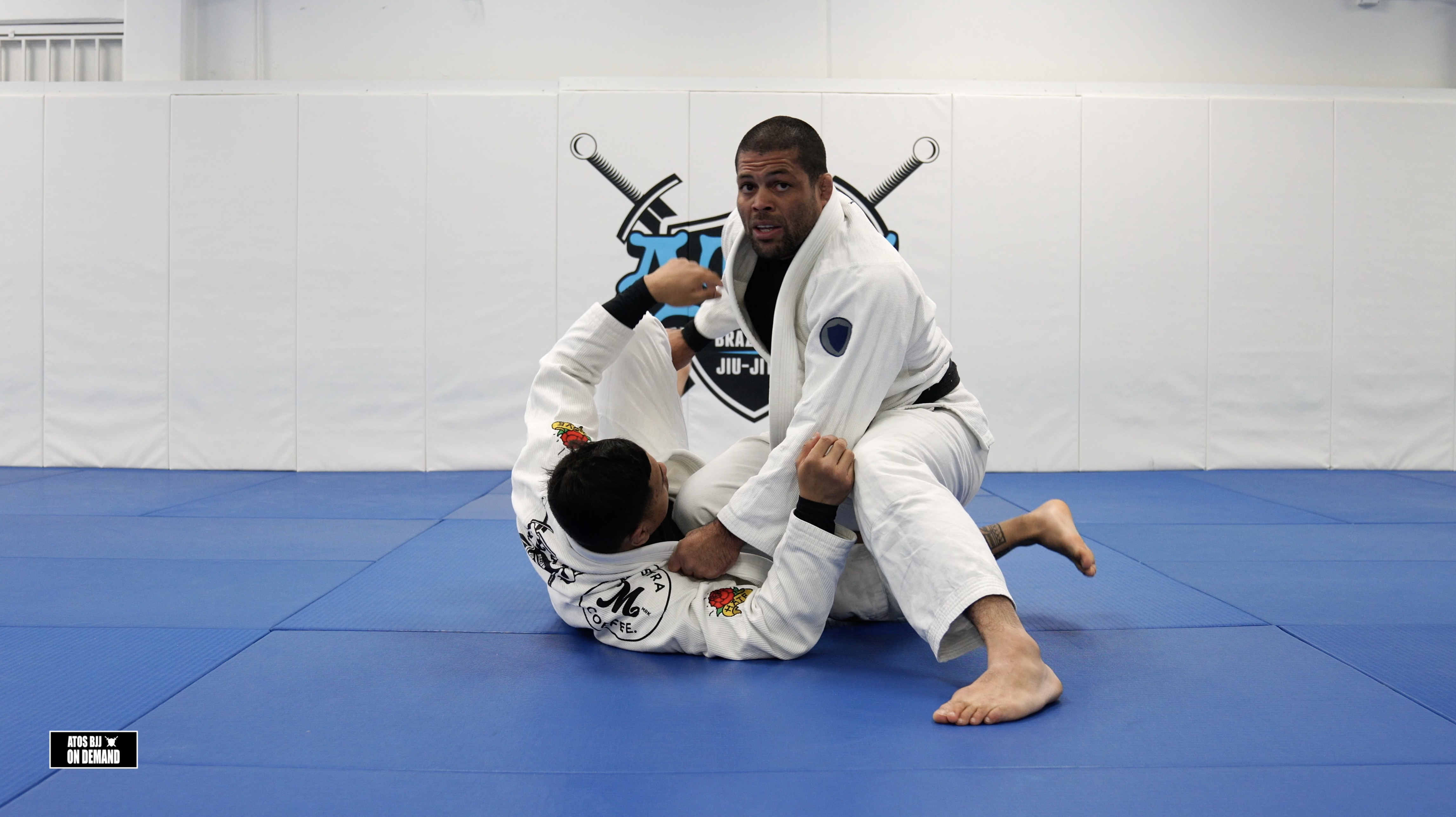Passing Open Guard With Collar & Pant Grip | Part 2