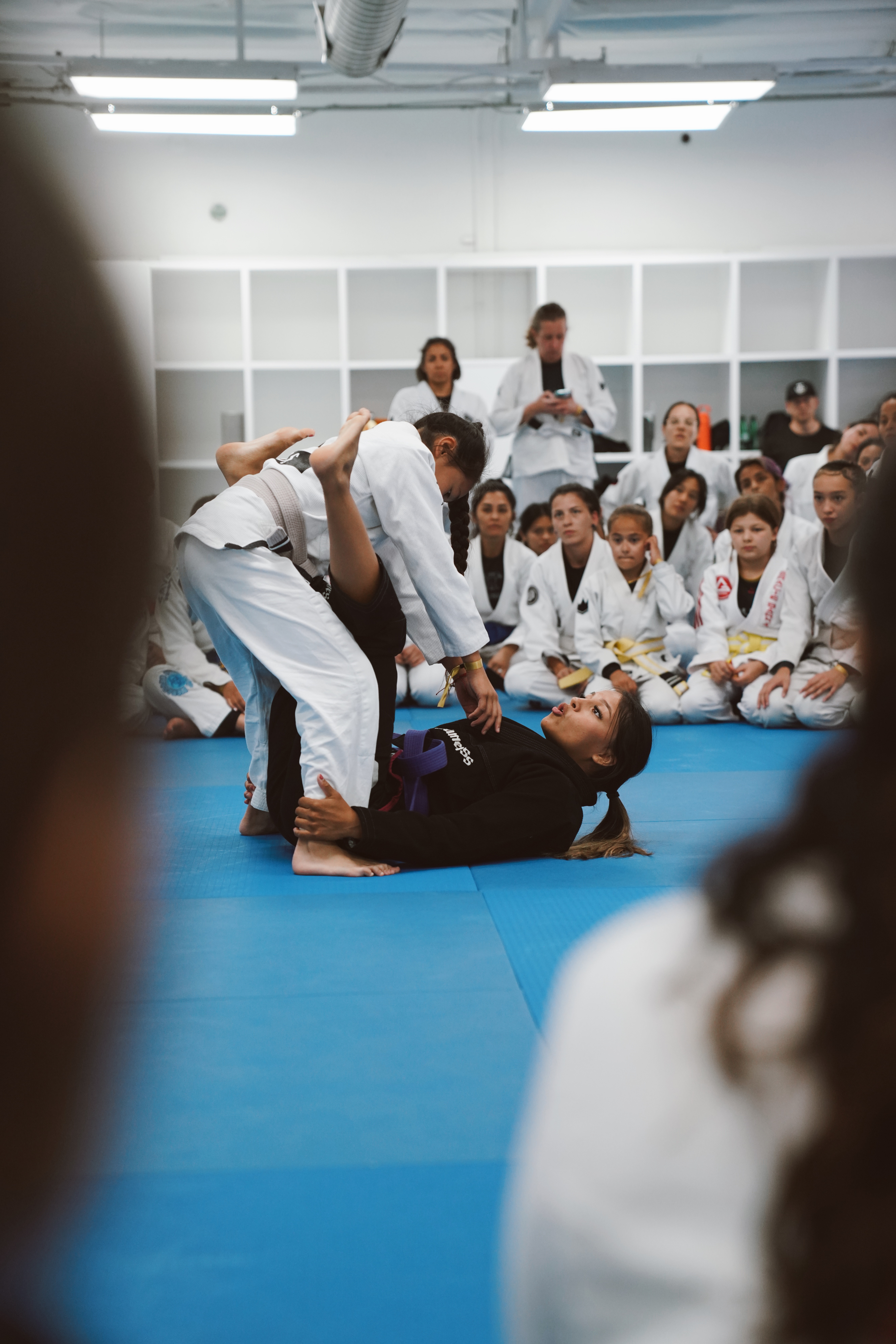 Arm Bar from Ankle Sweep by Emily Leyva | Part 2