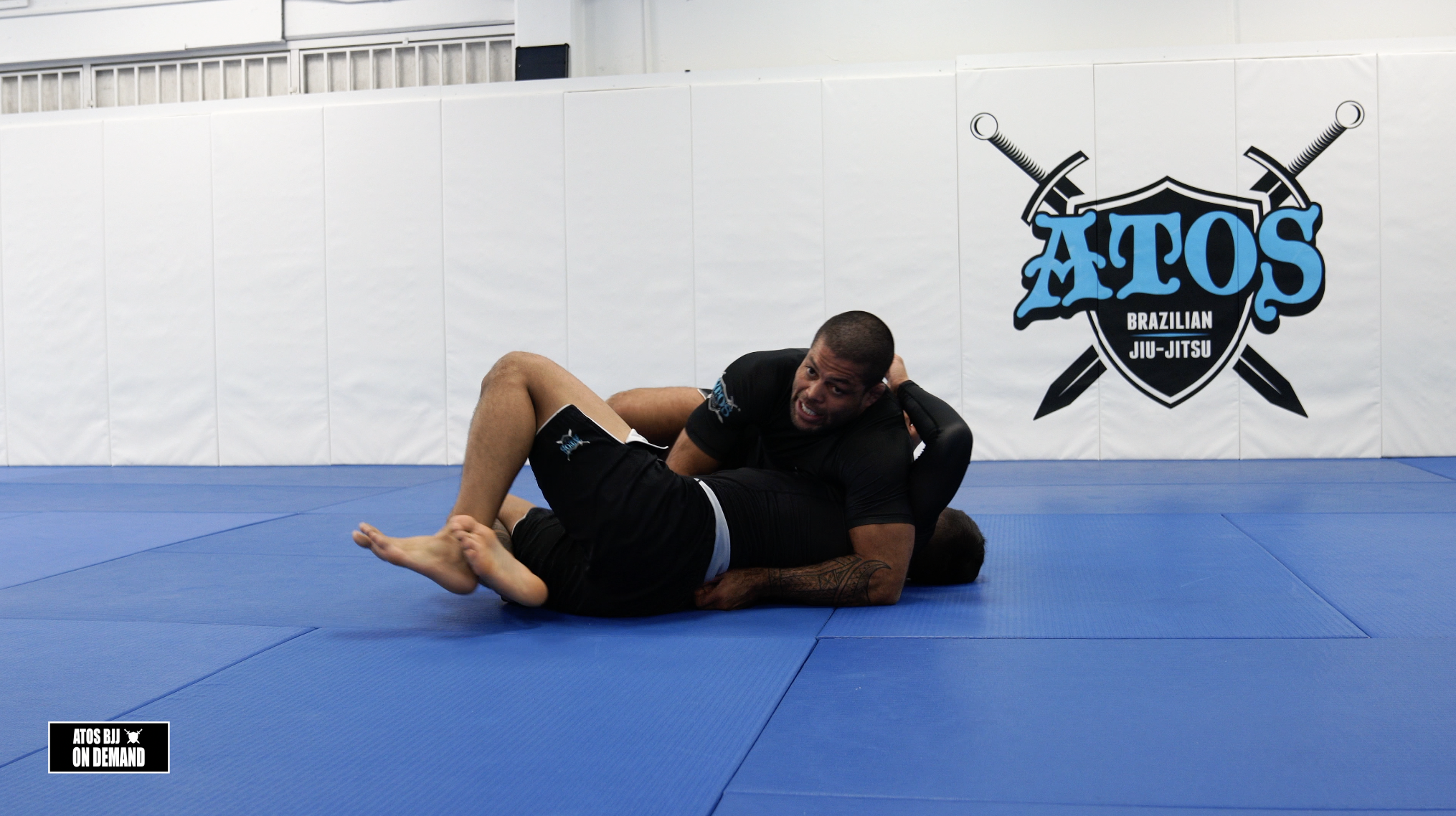 Reverse Body Lock Against Knee Shield