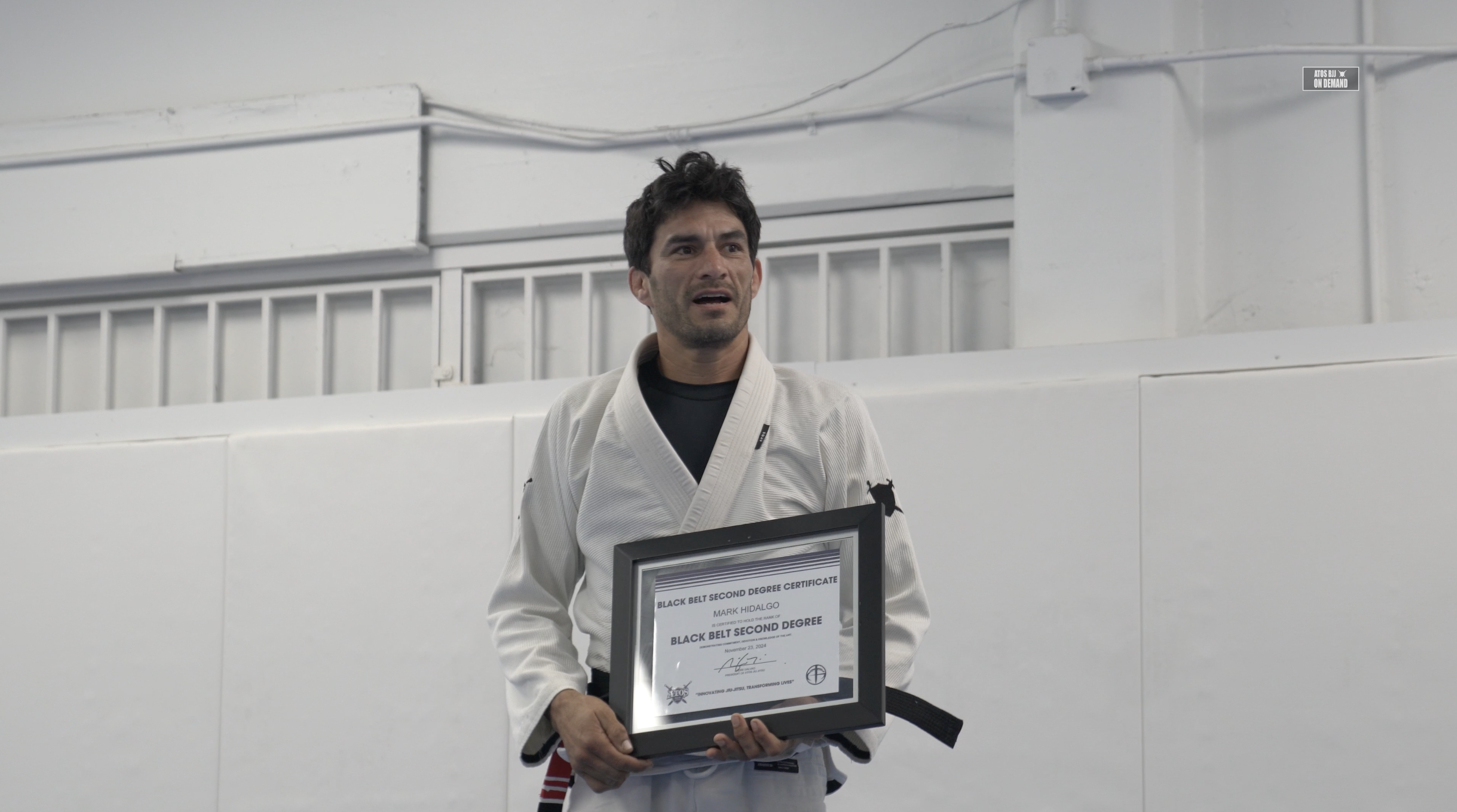 Mark Hidalgo Promoted To Black Belt 2nd Degree
