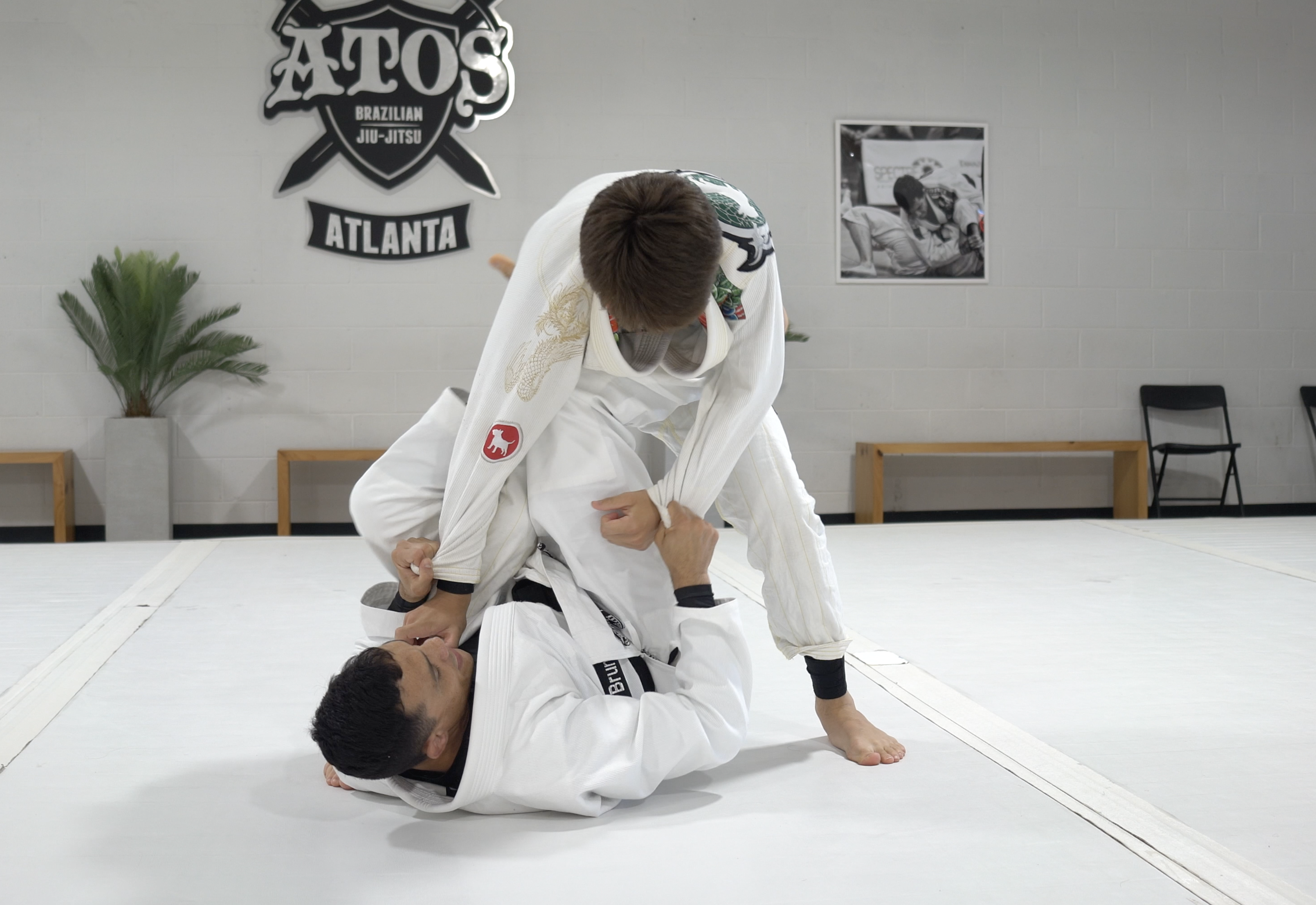 Getting One Leg X Guard From Spider Lasso