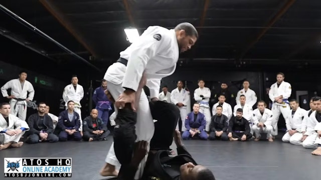 Back Take From One Leg X Using the Kimura Trap