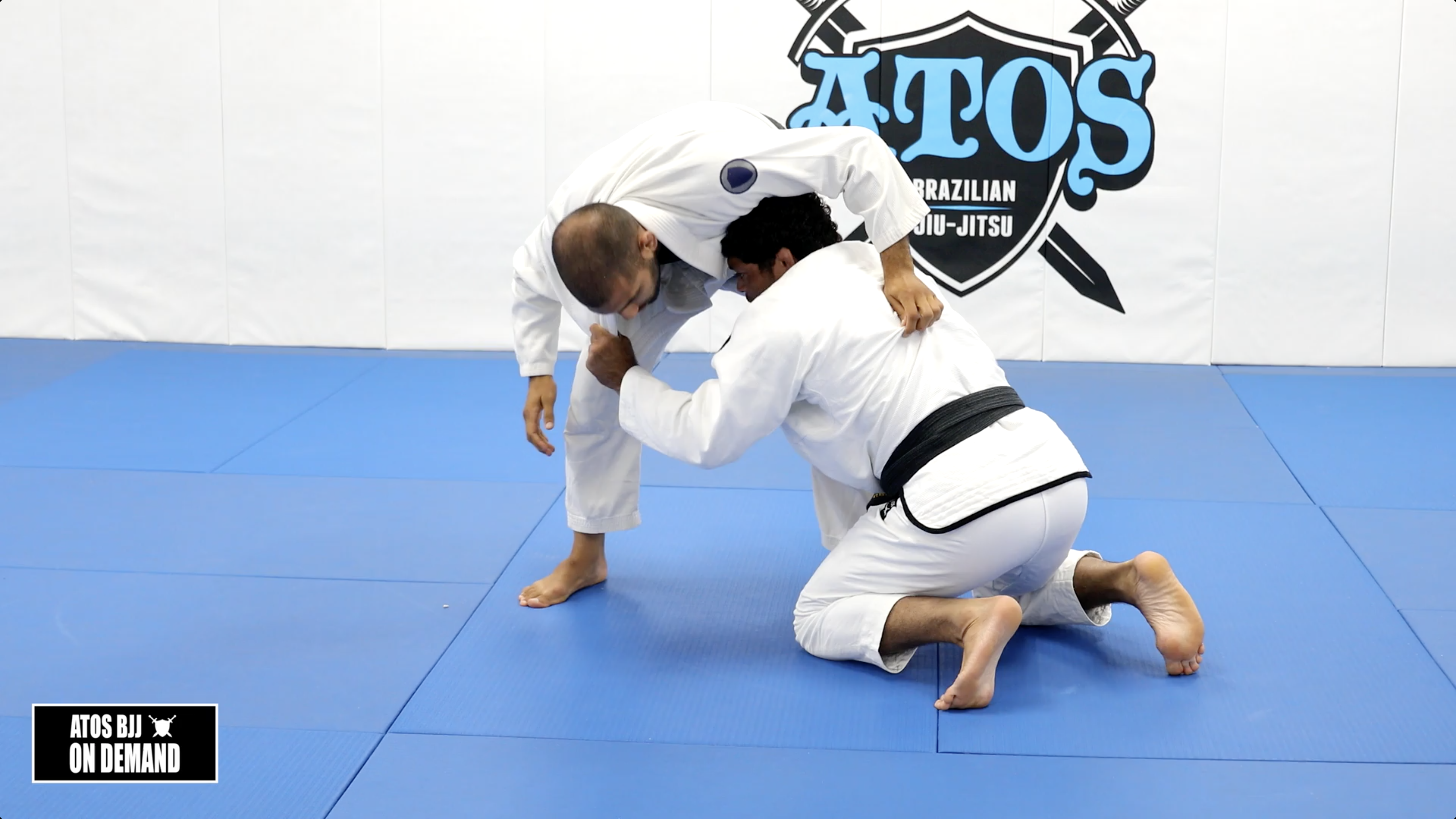 Single Leg Takedown To Half Guard Tripod Pressure Pass
