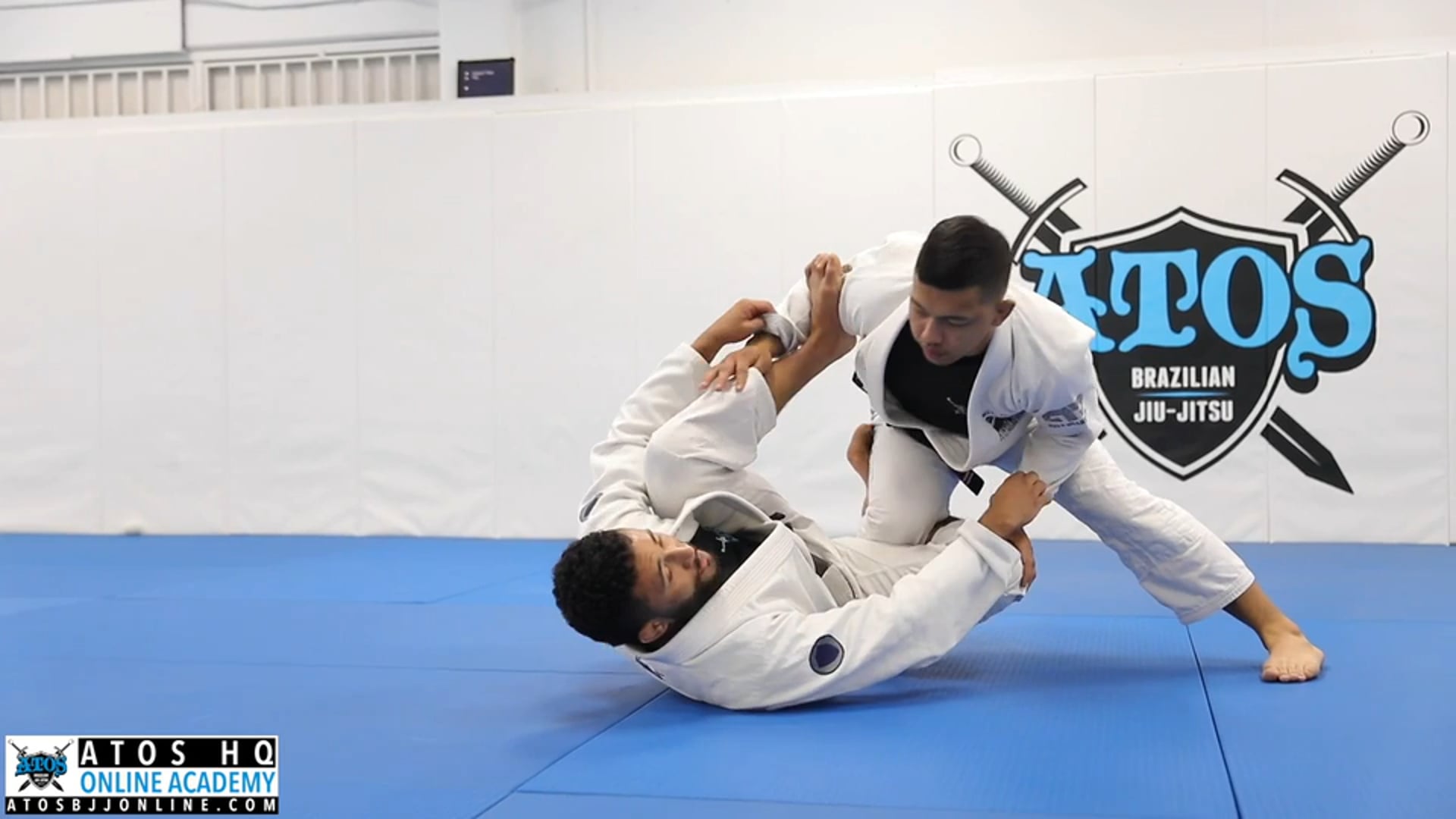 Crowbar Sweep from Reverse DLR Spider Guard to Knee Cut or Back Take