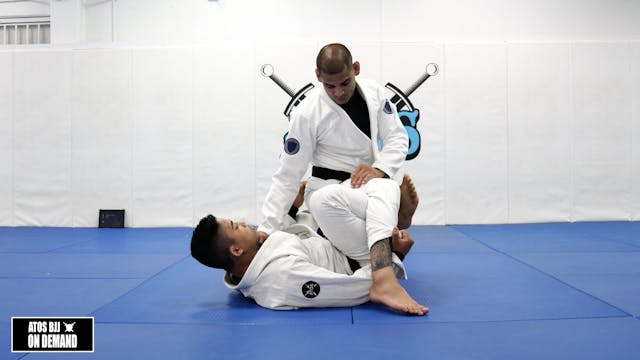 Closed Guard to Crab Ride Back Take