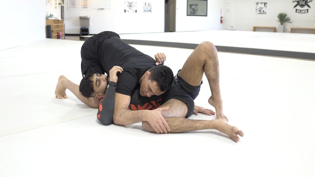 Outside Pass Using Leg Pin to North South