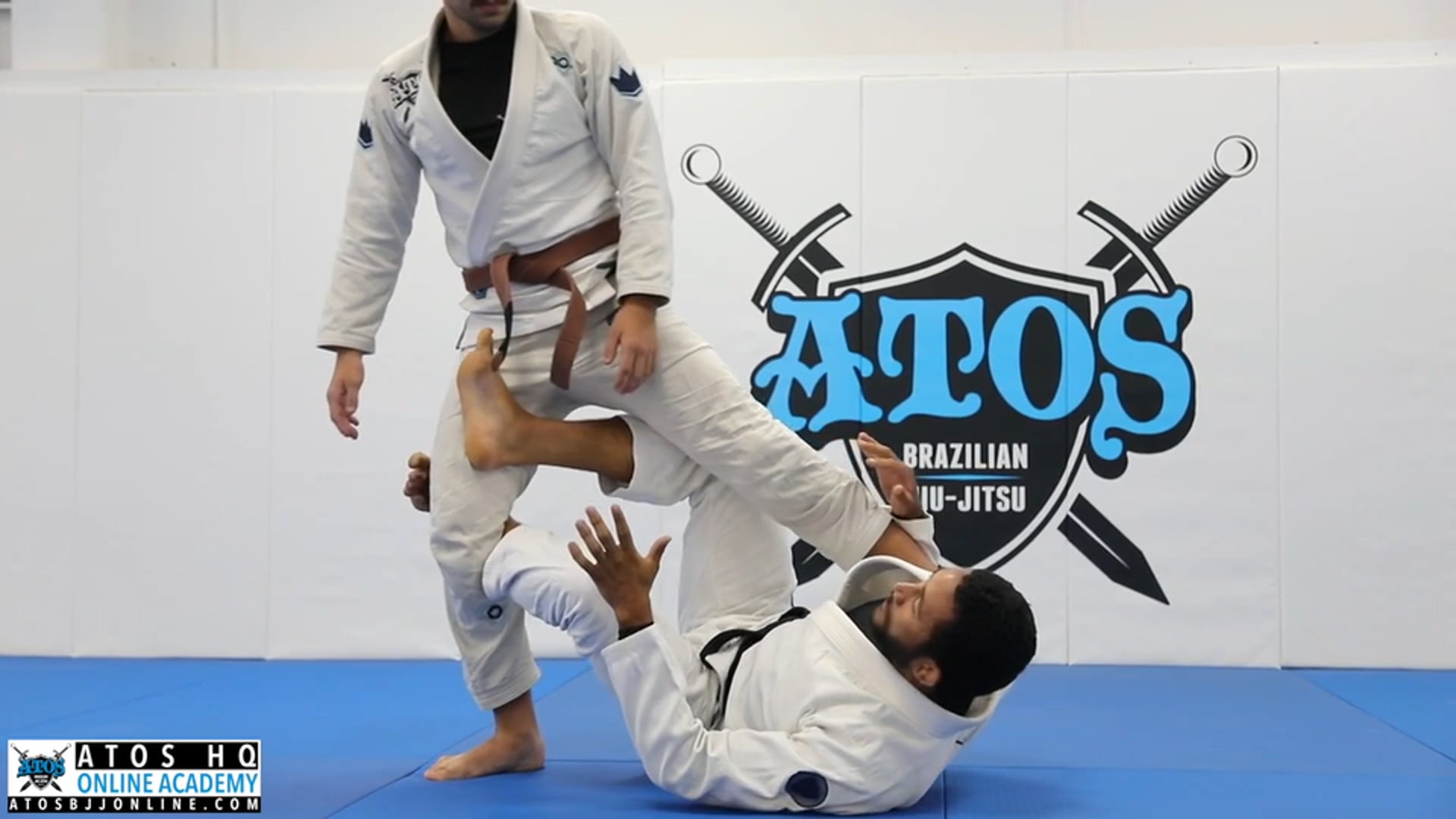 Setting Up The X Guard Tilt Sweep From One Leg X