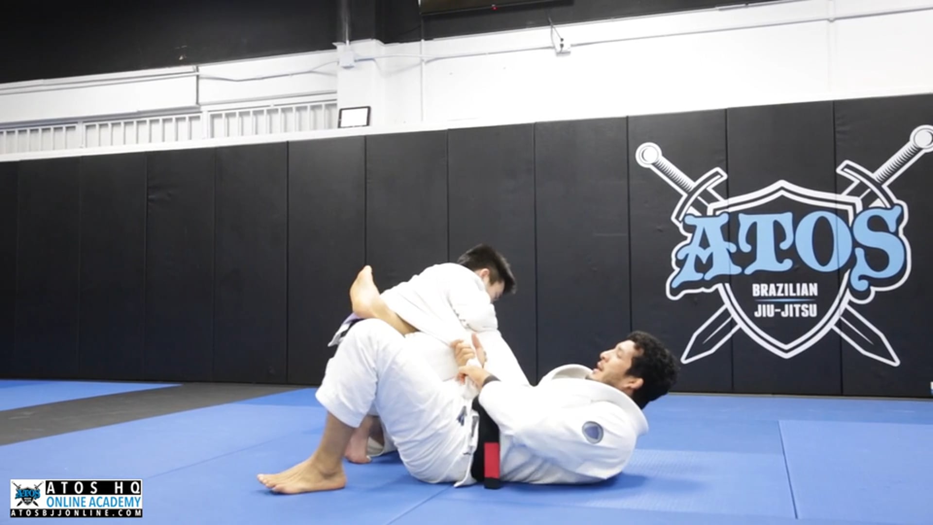 50/50 Entry from DLR Guard Pull + Sweep Using the Lapel