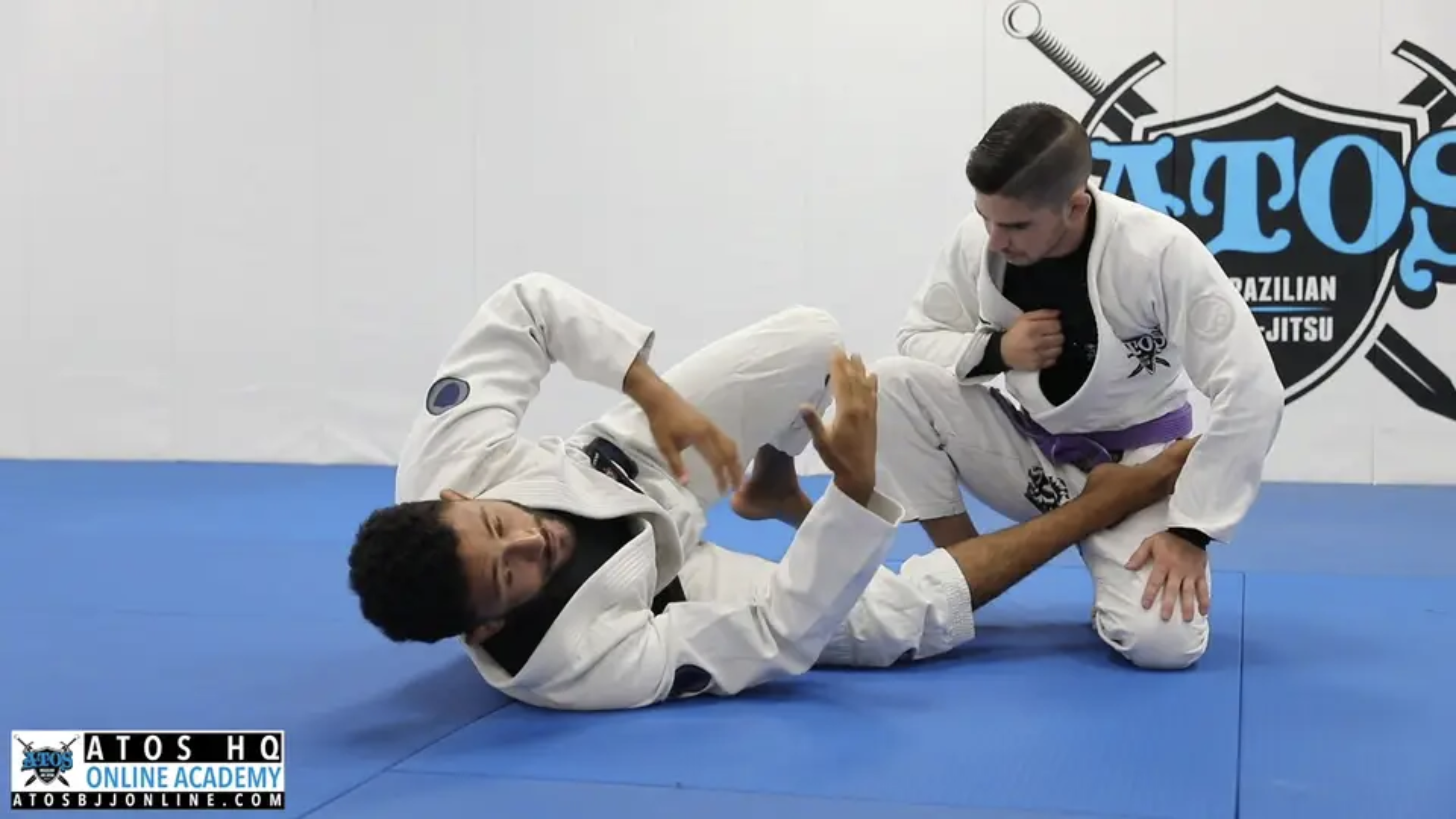 Rolling Arm Bar From Shin to Shin Guard