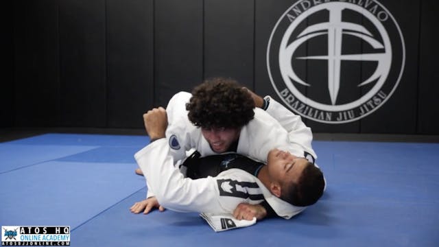Half Guard Pass Using the Lapel to Mo...