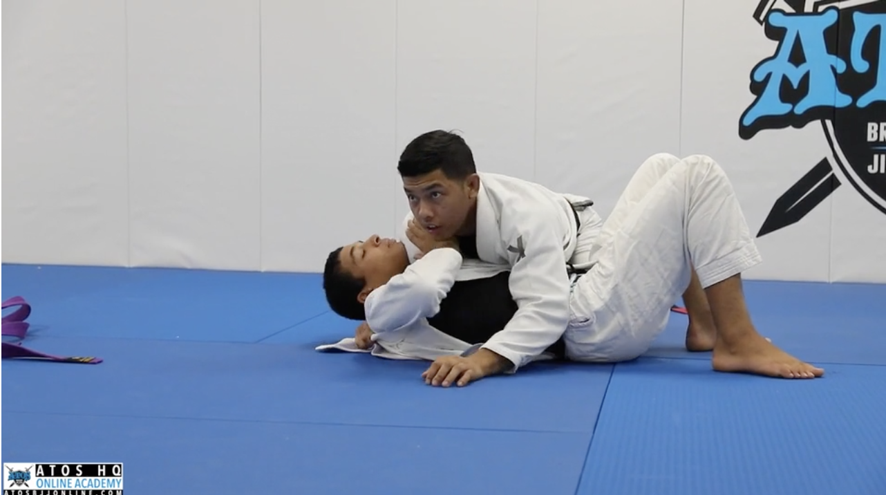 Lapel Choke from Side Control 