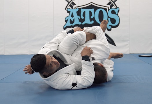 Double Shoulder Lock Submission From Closed Guard