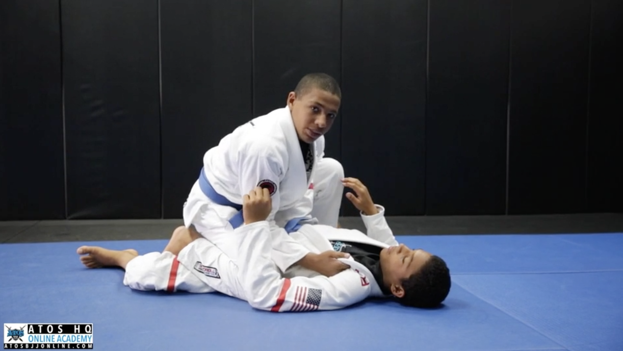 15 yo Tye Ruotolo Teaches Back Step DLR Guard Pass 