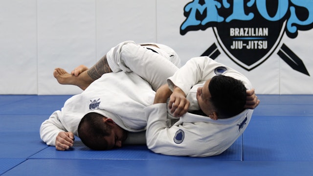 Straight Arm Bar From Closed Guard with Sweep