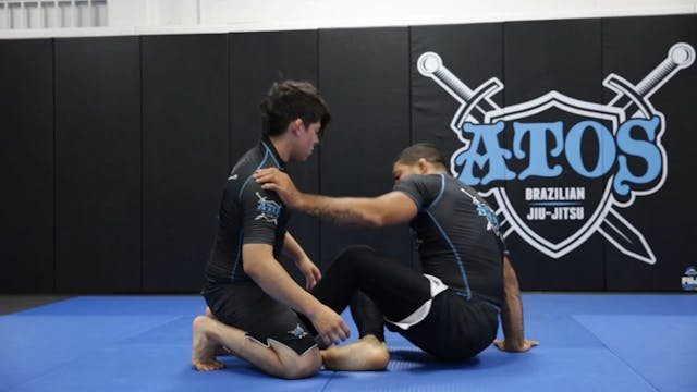 Guillotine Set Up From the Hooks Guard 