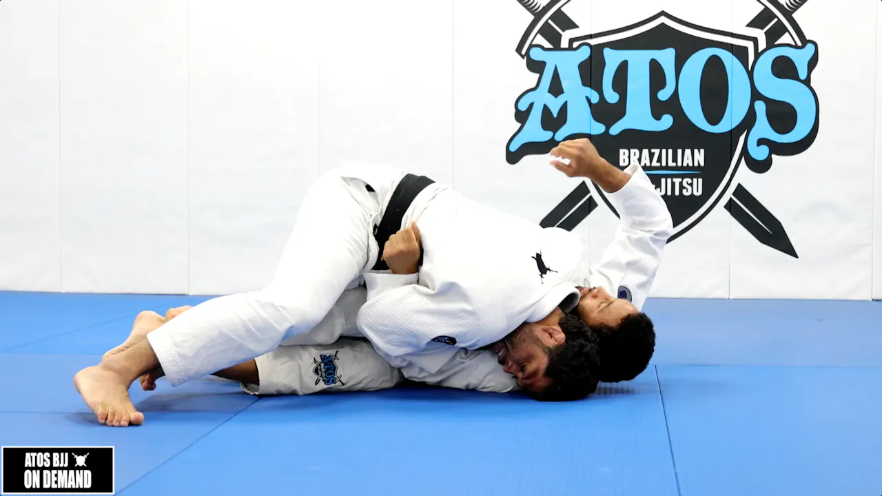 Deep De La Riva X Sweep With Single Leg Lapel Grip - Andre Galvao ...