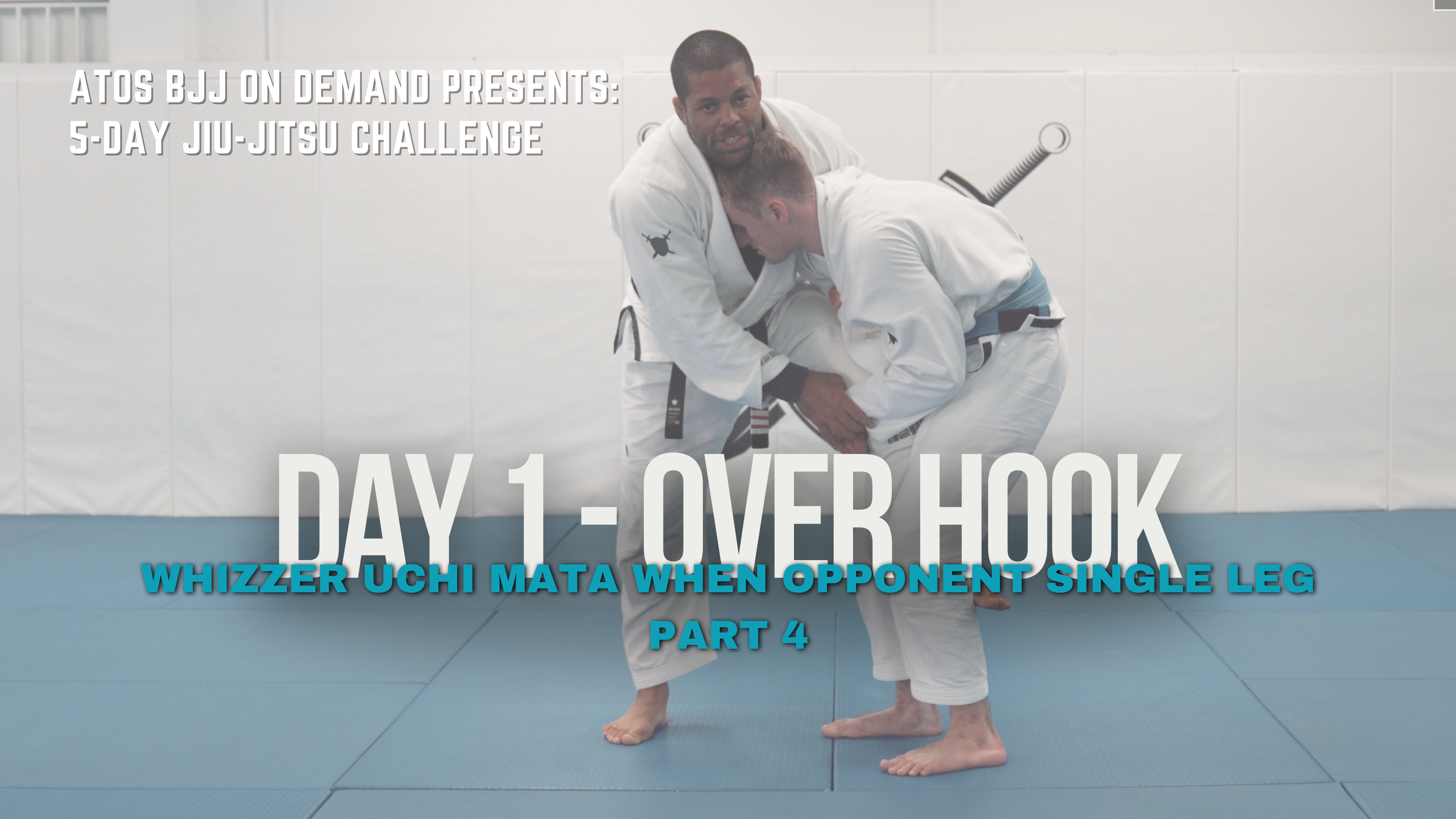 Day #1: Over Hook - Whizzer Uchi Mata When Opponent Single Leg | Part 4