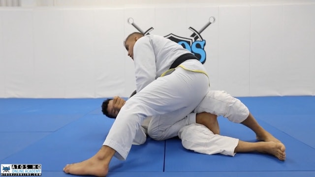 Modified Knee Cut Pass From DLR Guard
