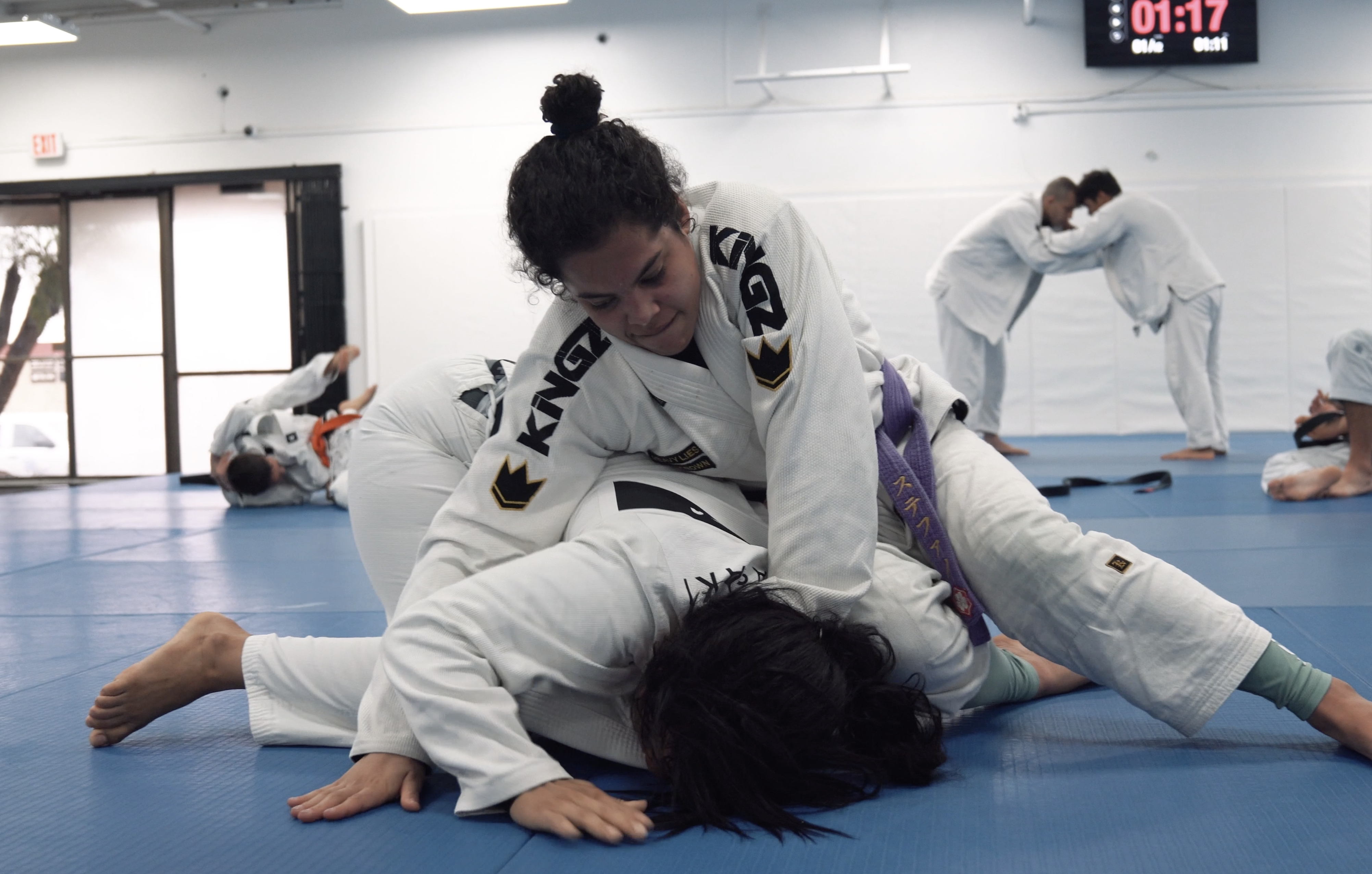 Sparring: Sarah Galvao vs Andressa Simas