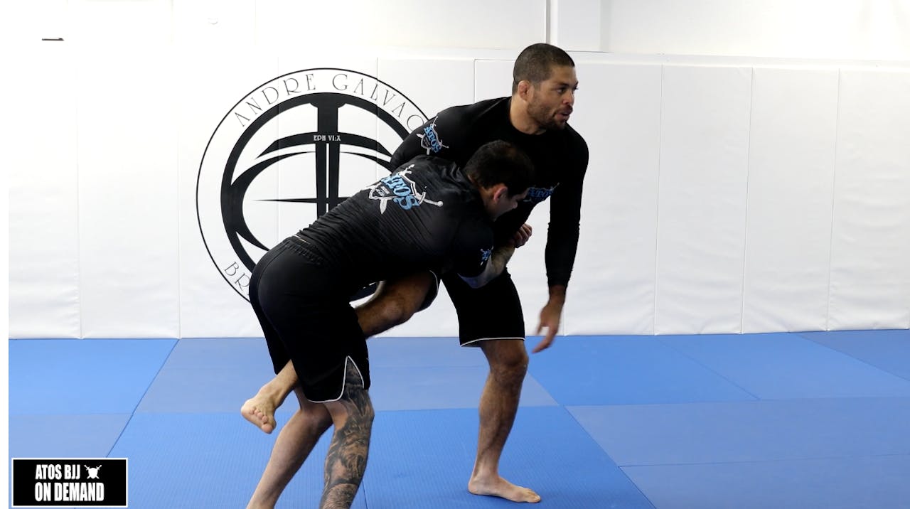 Using The Whizzer & Under Hook Against Single Leg & Body Lock Takedowns Atos BJJ OnDemand