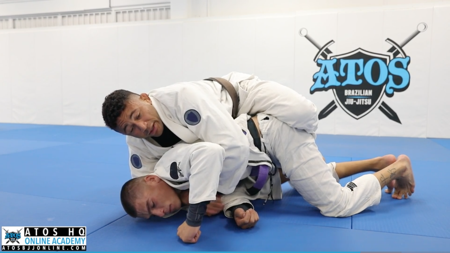 Long Step Pass to Back Take