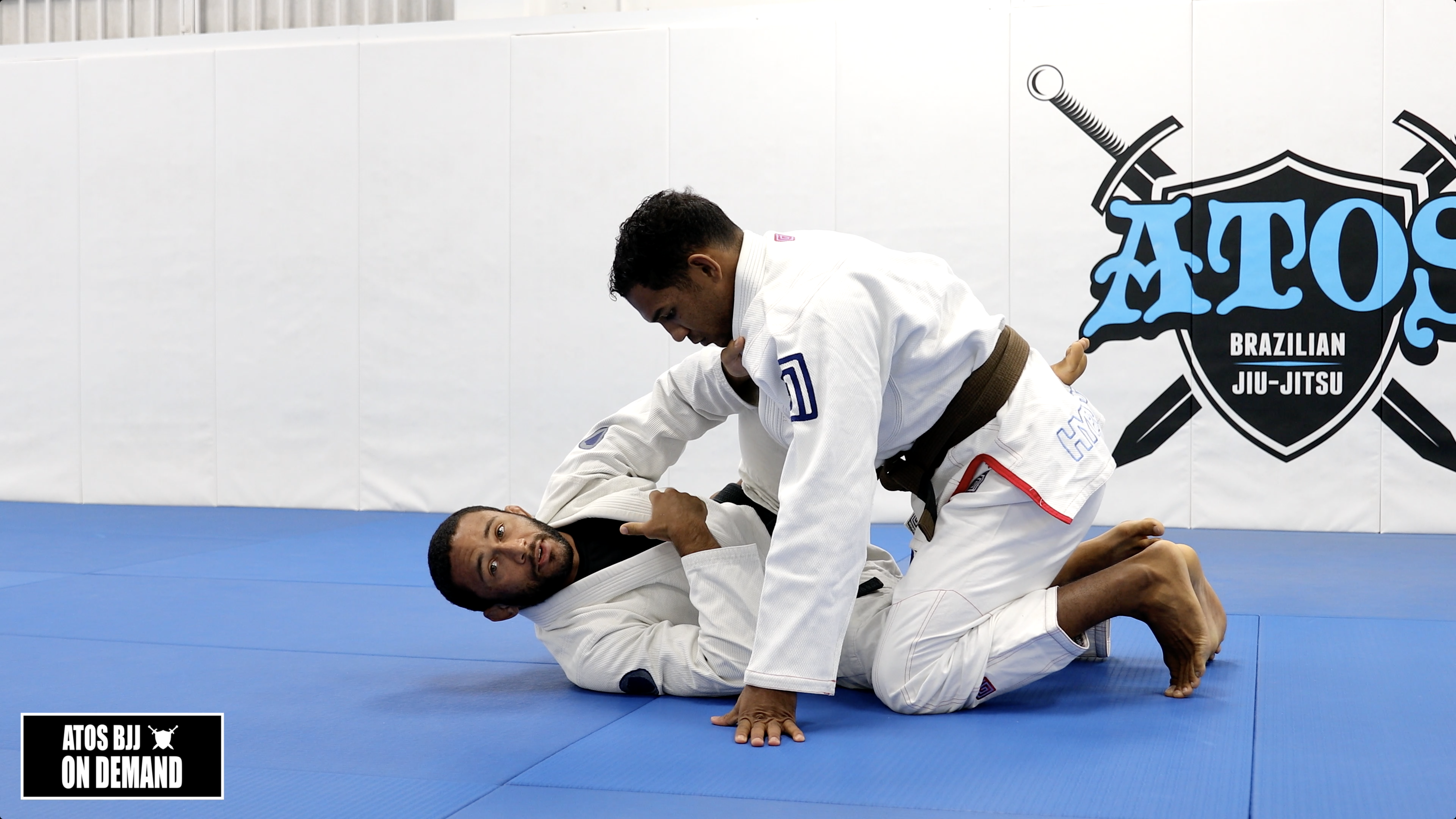 Half Guard To Single Leg Entry - Dominique Bell - Atos BJJ OnDemand