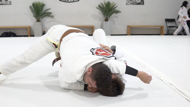 Arm in Choke From Mount Position