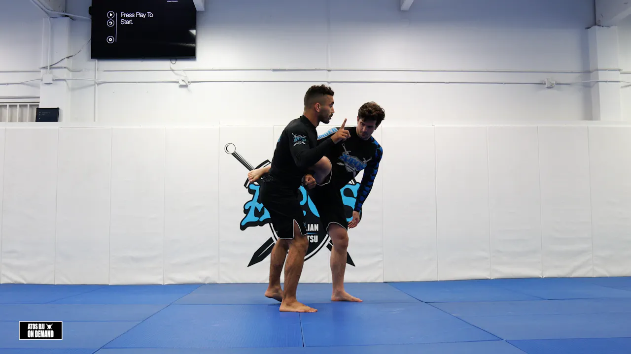 Single Leg Finishes & Guard Pass - Mike Perez - Atos BJJ OnDemand