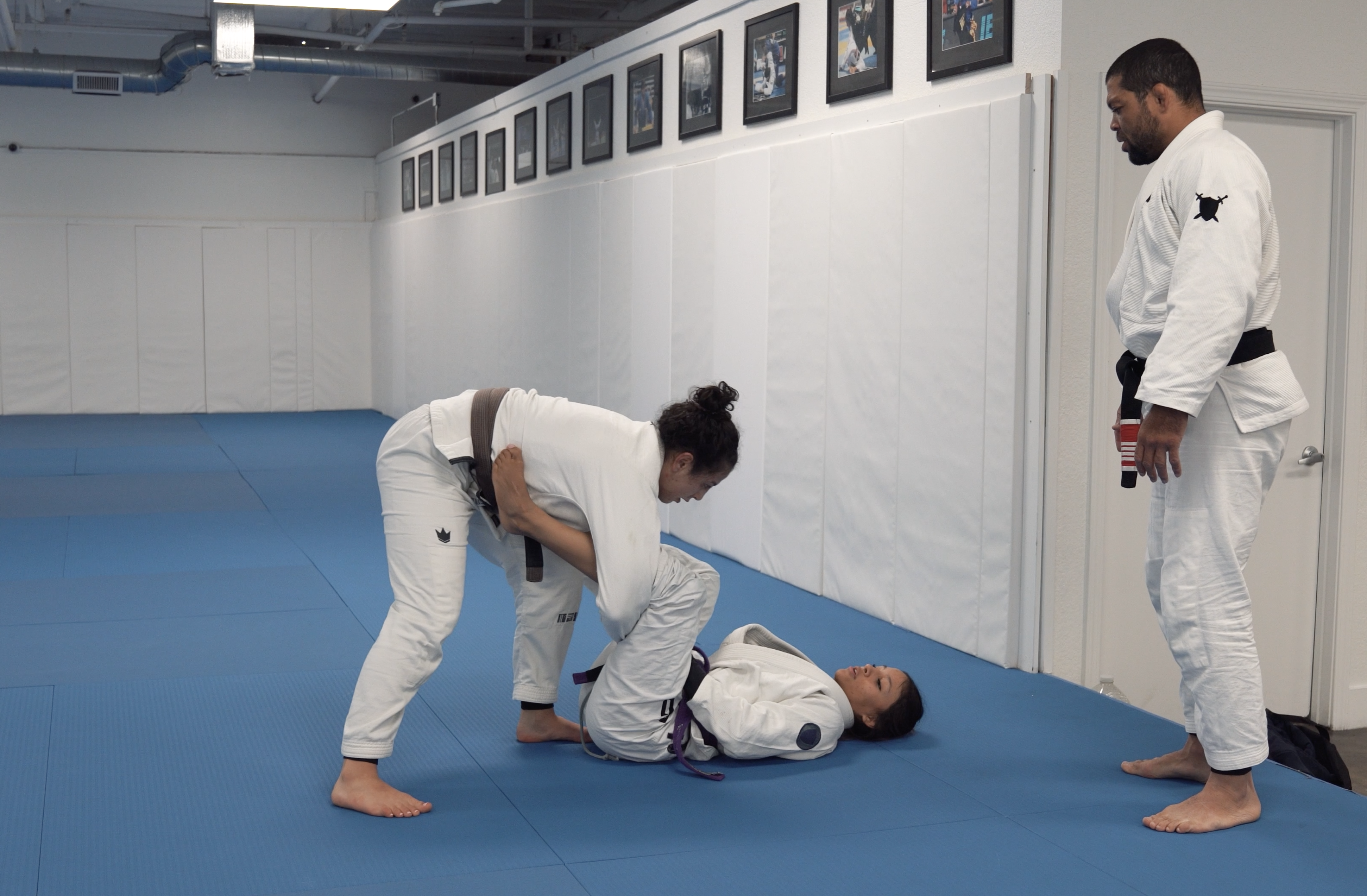 6 am Drilling Class - Lillian & Emily Drilling Session with Professor Galvao