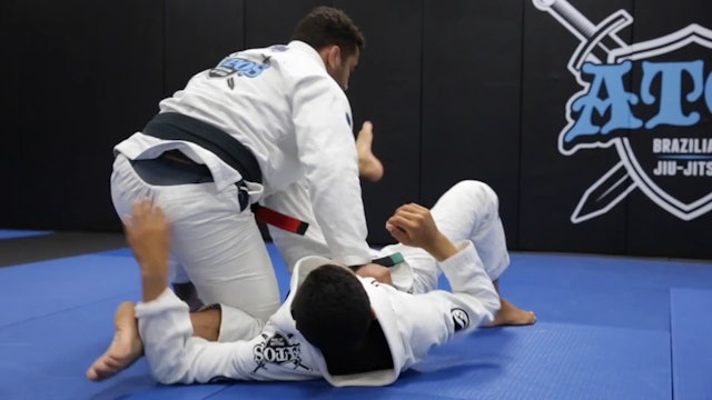Sweeping From the Closed Guard Using the Omoplata