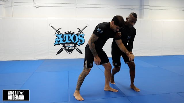 2 on 1 Outside Hook to Single High Armpit Outside