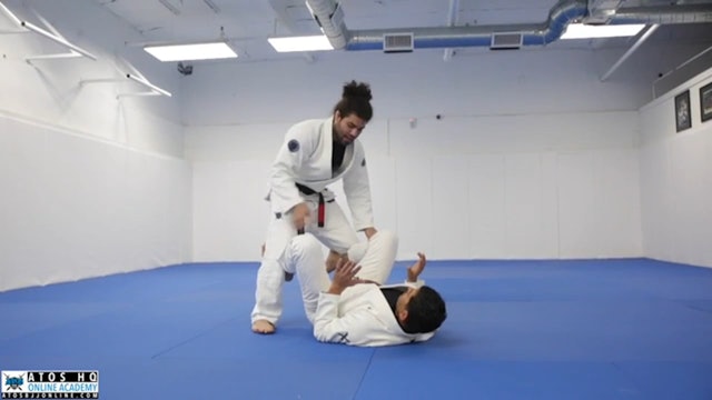 Guard Retention Drills + Knee Tap Hip In Full Mount Guard Pass Attack To Armlock