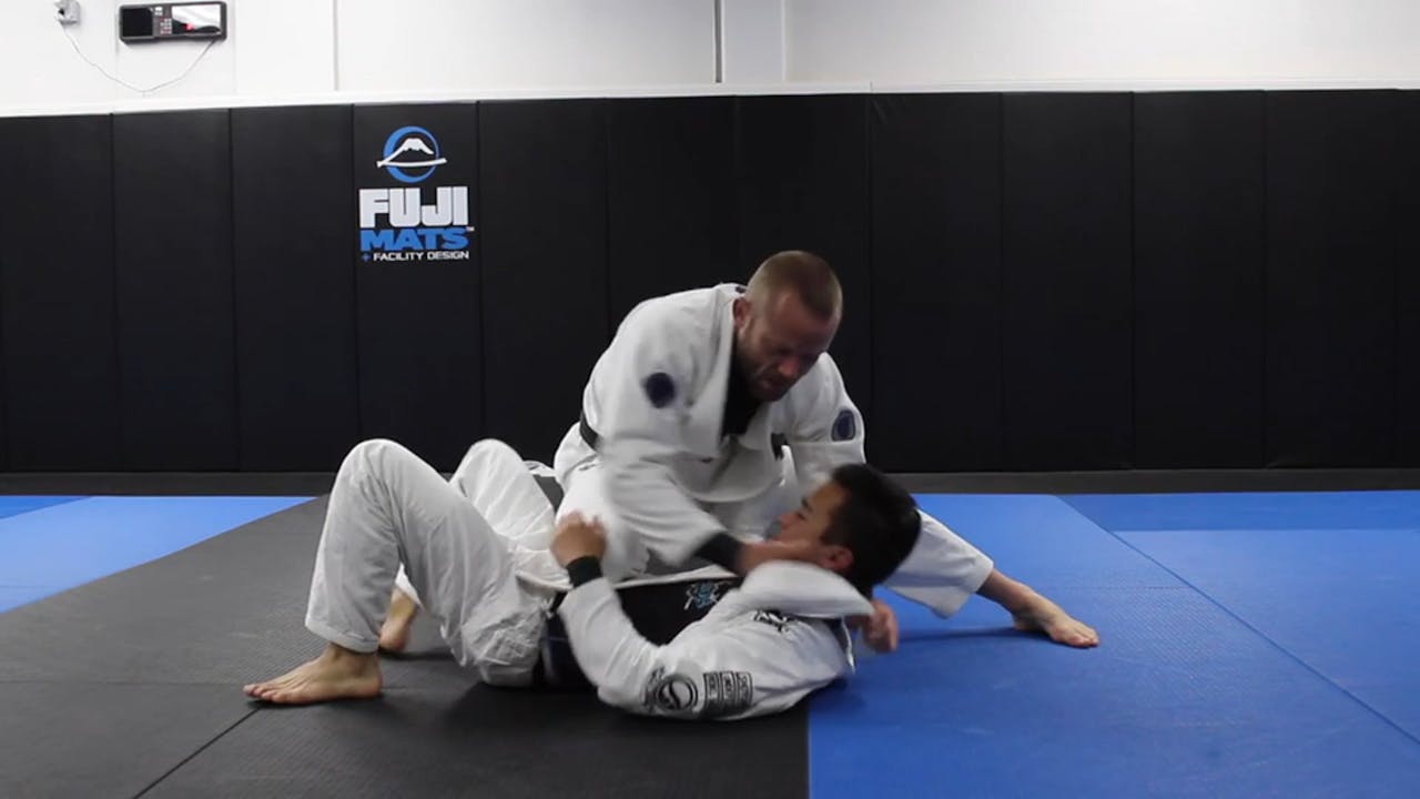Knee On Belly from Side Control + Baseball Bat Choke Josh Hinger