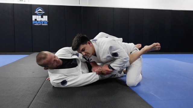 Triangle Set Up with Overhook from Closed Guard