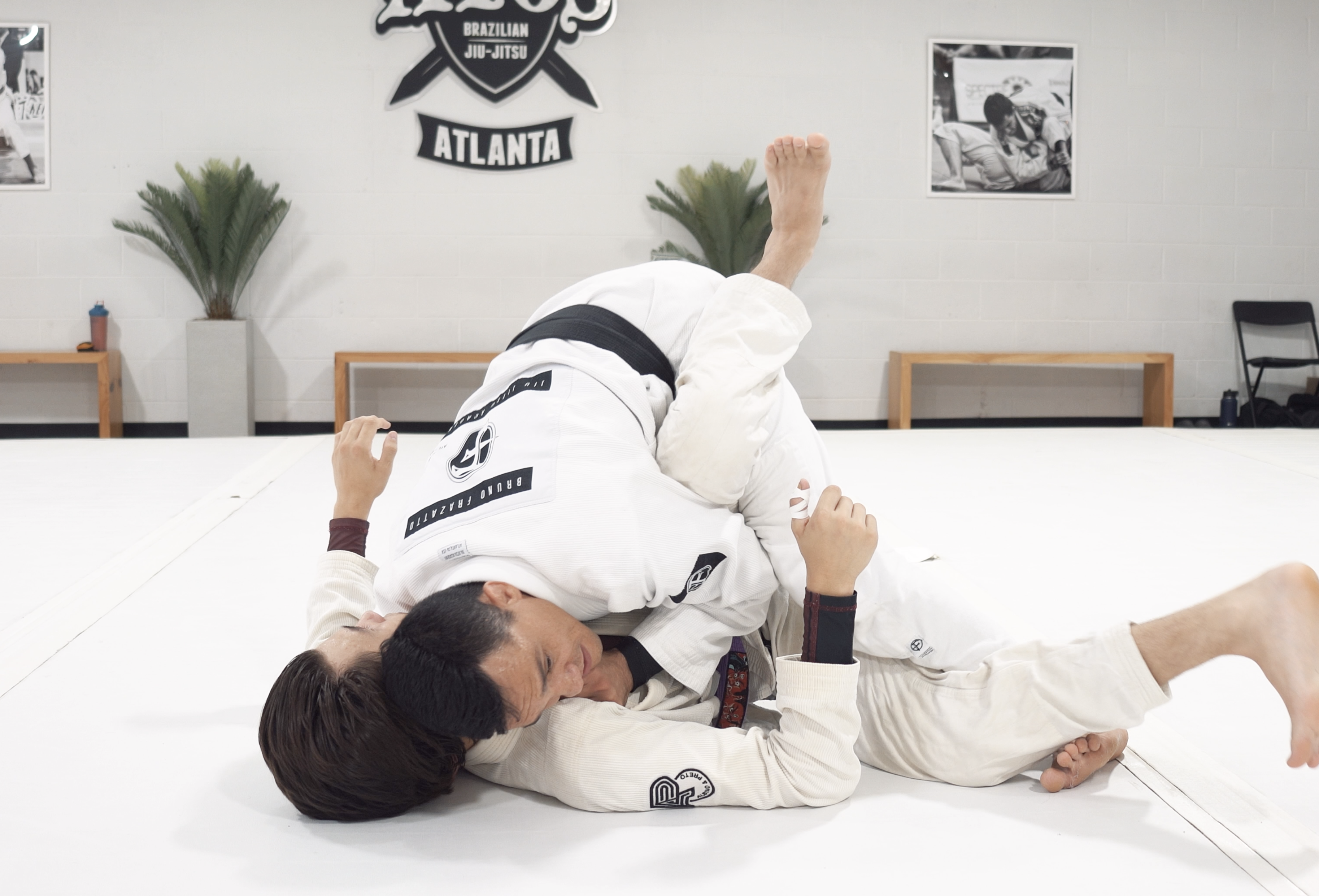 Opening up the Back Take After Using Leg Drag Pass