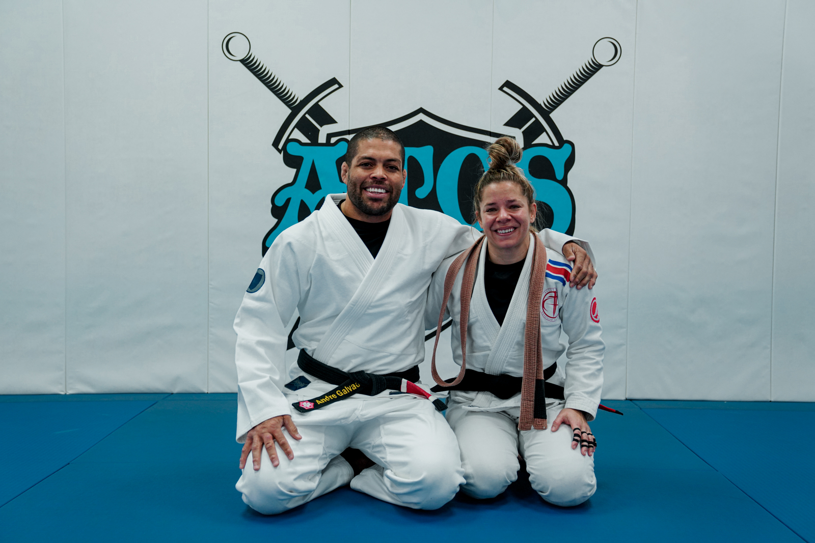 Laura Loynab Receives her Black Belt From Prof. Andre Galvao