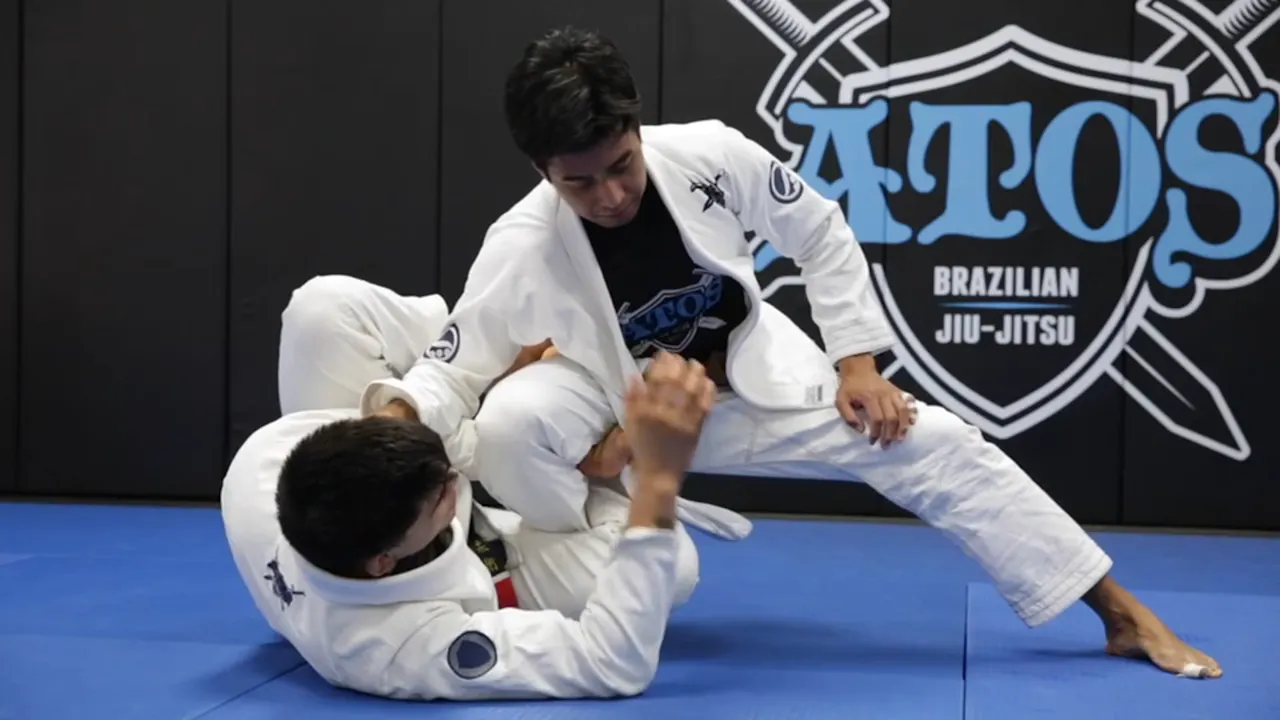 Sweeping From the Lapel Reverse De la Riva Guard - Michael Liera Jr ...
