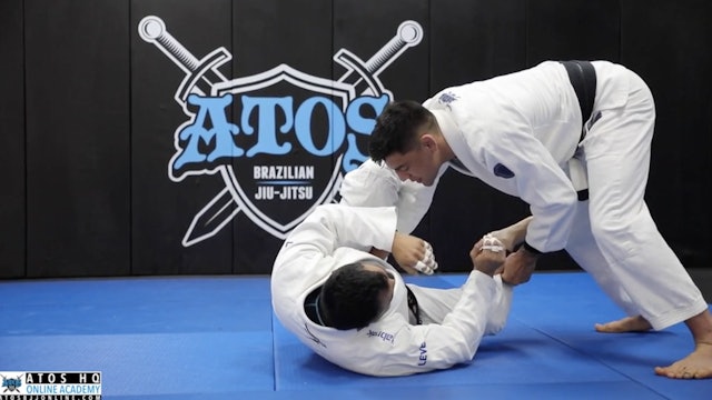 Toreando Pass & X Pass From DLR Guard With Variation To Leg Drag