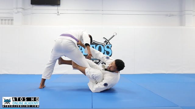 Berimbolo From DLR Guard To Back Take