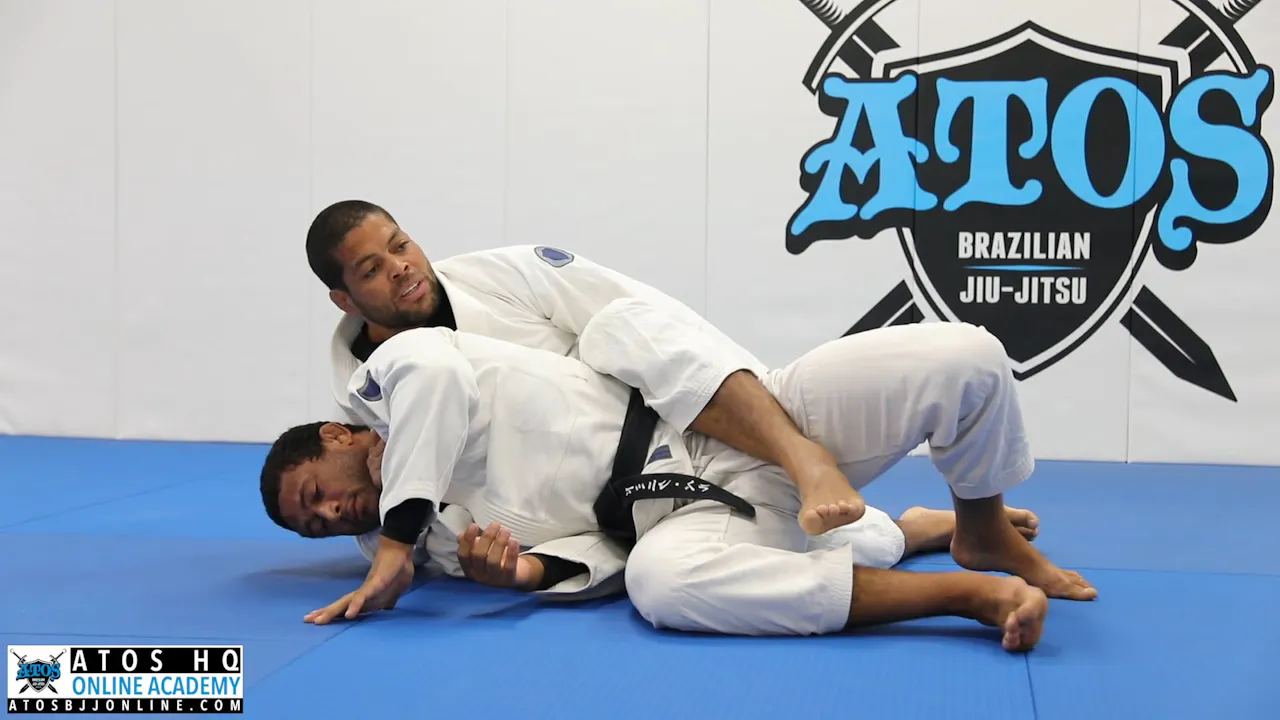 DLR Guard to Crab Ride Back Take + Leg Drag to Back Option - Atos BJJ ...